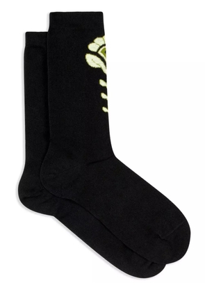 ETRO jacquard cotton socks - Black