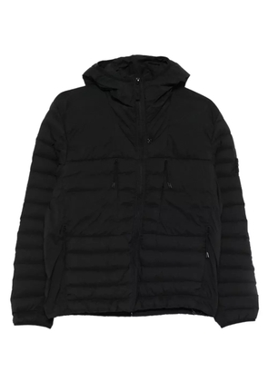 Stone Island 4100020 hooded quilted jacket - Black