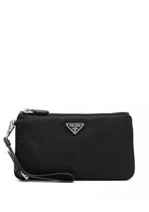 Prada Re-Nylon partitioned clutch - Black