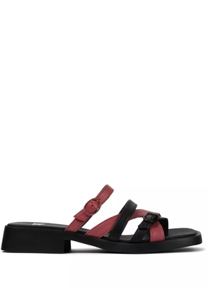 Camper Dana Twins buckle-detail mules - Black