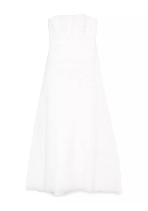 Aje Soundscape maxi dress - White