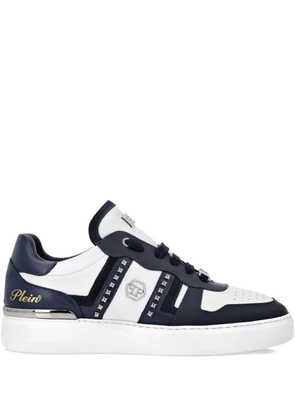 Philipp Plein studded panelled sneakers - Blue