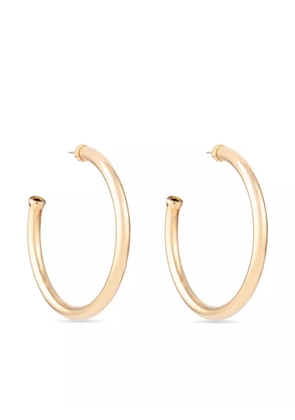 Susan Caplan Vintage 1980s hoop post-back earrings - Gold