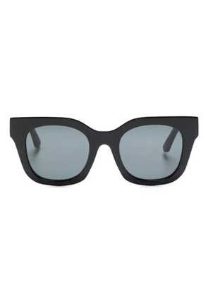 HUMA EYEWEAR Cami round-frame sunglasses - Black