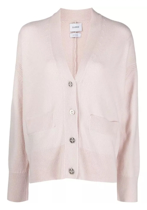 Barrie V-neck cashmere cardigan - Pink