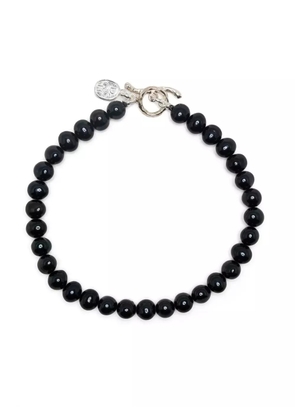 DOWER AND HALL T-bar fastening bracelet - Black