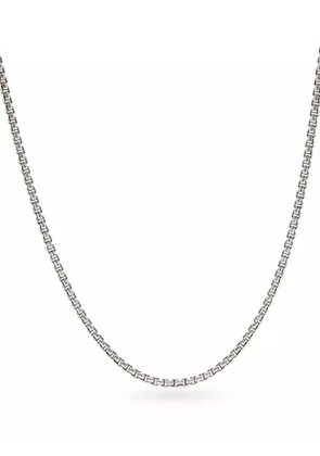 David Yurman 14kt yellow gold Box Chain necklace (1.7mm) - Silver