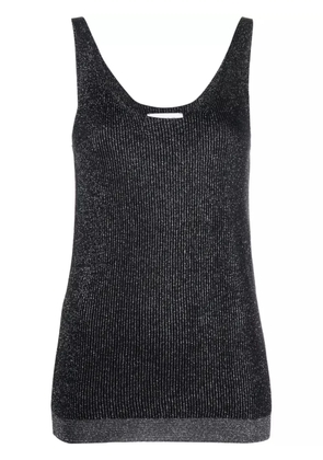 Fabiana Filippi knitted tank top - Black