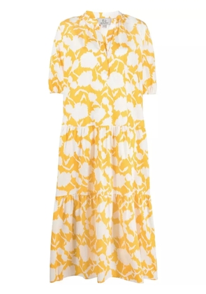 Woolrich floral-print cotton dress - Yellow