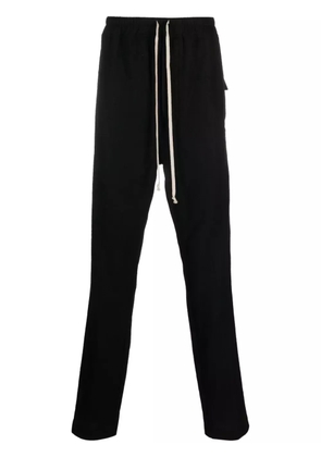 Rick Owens straight-leg wool track pants - Black