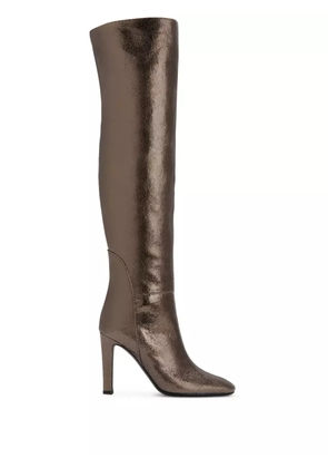 Giuseppe Zanotti 105mm Hattie knee-high boots - Brown