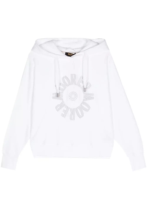 Moorer Damla-SFT cotton hoodie - White