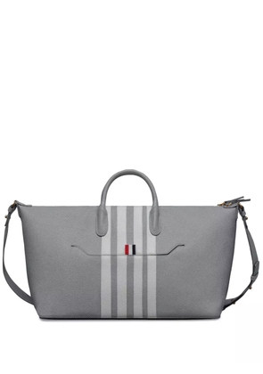 Thom Browne 4-Bar Stripe tote bag - Grey