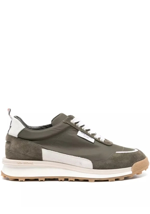 Thom Browne Alumni suede sneakers - Green