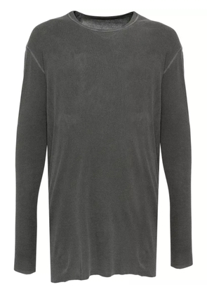 Boris Bidjan Saberi long-sleeved T-shirt - Grey
