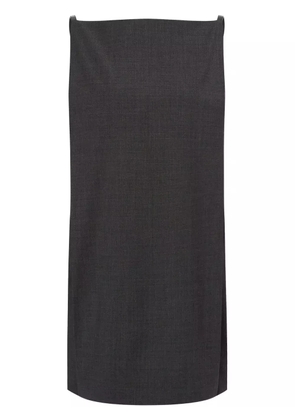 Philosophy Di Lorenzo Serafini wide-neck shift dress - Grey