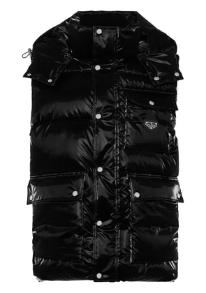 Philipp Plein down gilet - Black
