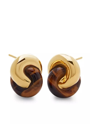 Monica Vinader Kate Young gemstone earrings - Gold