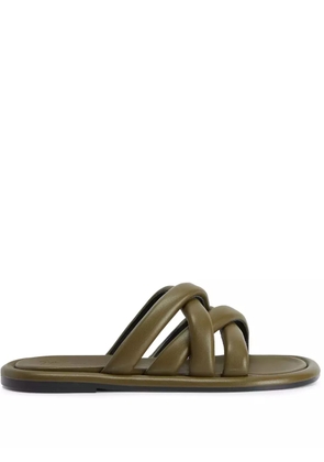 Giuseppe Zanotti Jacobseen leather sandals - Green
