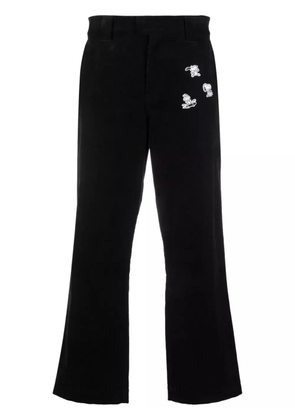 Soulland x Peanuts patches trousers - Black