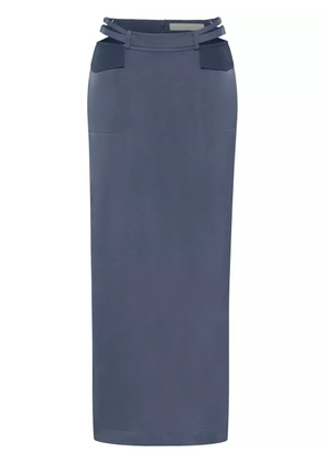 Dion Lee column maxi skirt - Grey