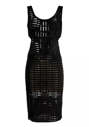 Genny Iconic cut-out midi dress - Black