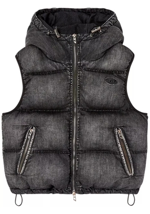 Diesel W-Hopper vest - Black