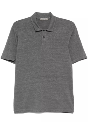 Daniele Fiesoli slub-texture polo shirt - Grey