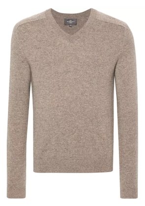 BOMPARD V-neck sweater - Brown