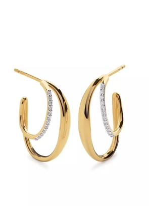 Monica Vinader Nura Medium earrings - Gold