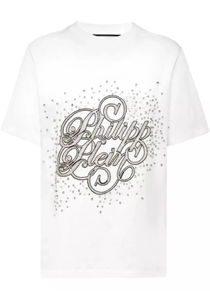 Philipp Plein crystal-embellished T-Shirt - White