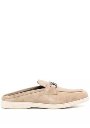 Ferragamo logo loafers - Neutrals