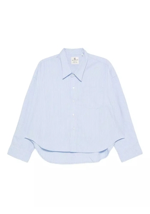 Denimist cropped shirt - Blue