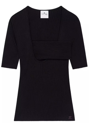 Courrèges Infinity jumper - Black