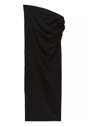 MSGM draped maxi skirt - Black