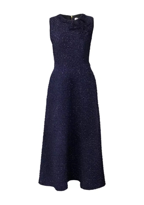Carolina Herrera tweed midi dress - Blue