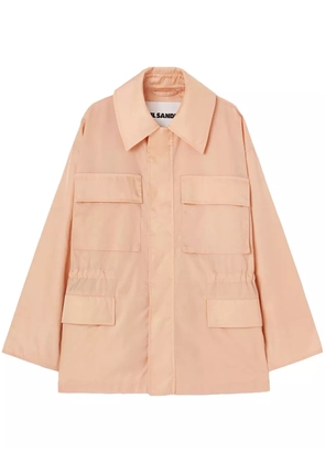 Jil Sander concealed fastening jacket - Pink