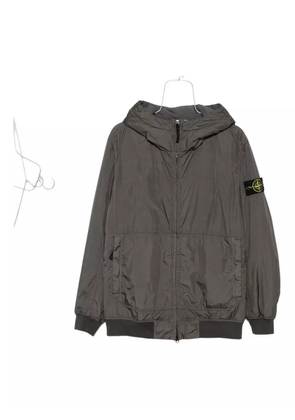 Stone Island hooded panelled jacket - Grey