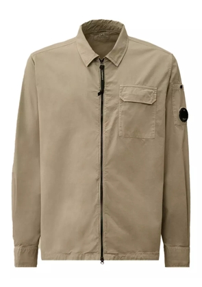 C.P. Company zip-fastening pocket shirt jacket - Neutrals