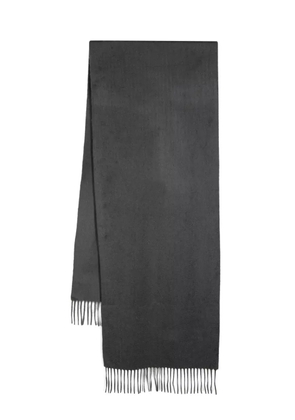 N.Peal large woven scarf - Grey