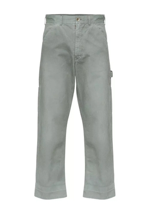 Maison Margiela textured straight-leg jeans - Grey