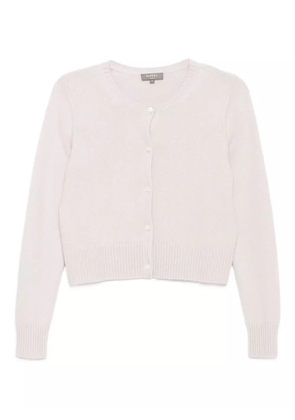 N.Peal Chunky Crop cardigan - Grey