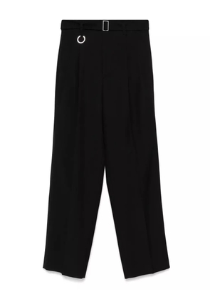 Études Studio keyring-attachment trousers - Black
