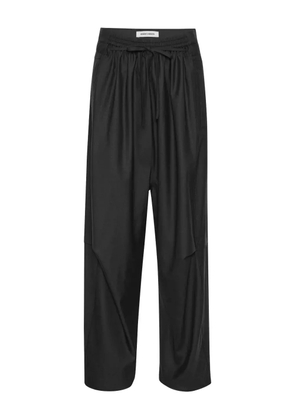 Henrik Vibskov drawstring straight trousers - Black