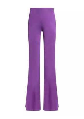 ETRO flared trousers - Purple
