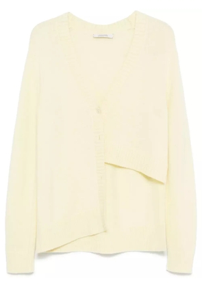 Dorothee Schumacher asymmetric cardigan - Yellow