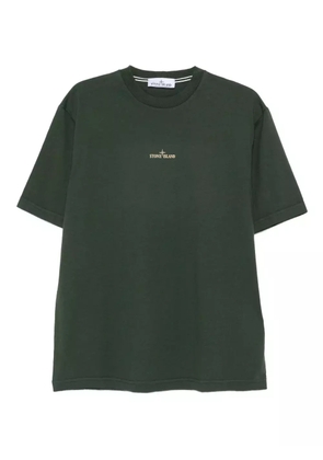 Stone Island logo-print T-shirt - Green