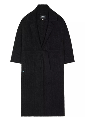 Alanui knitted robe coat - Black