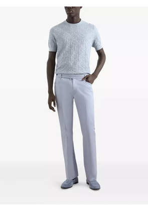 Dolce & Gabbana pressed-crease trousers - Blue