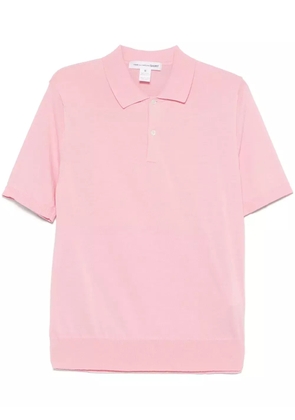 Comme Des Garçons Shirt fine-knit polo shirt - Pink